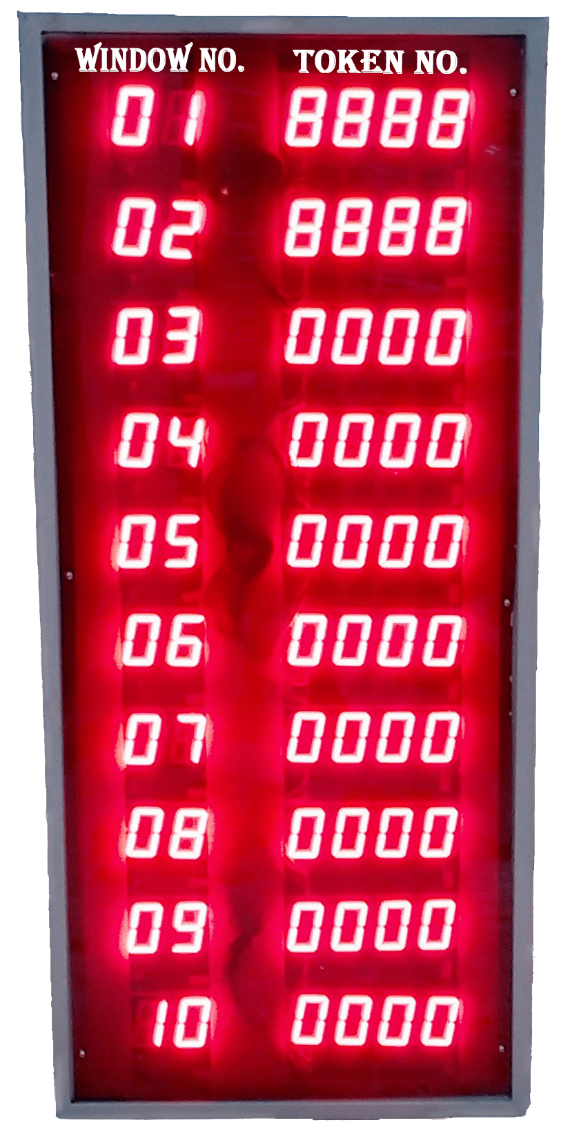 Token Machine Master Display Events